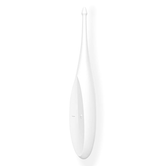 Satisfyer Twirling Fun - Battery operated, waterproof clitoral vibrator (white)