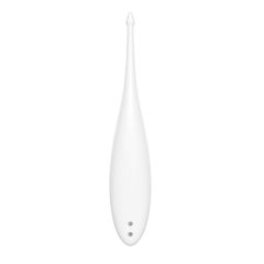   Satisfyer Twirling Fun - Battery operated, waterproof clitoral vibrator (white)