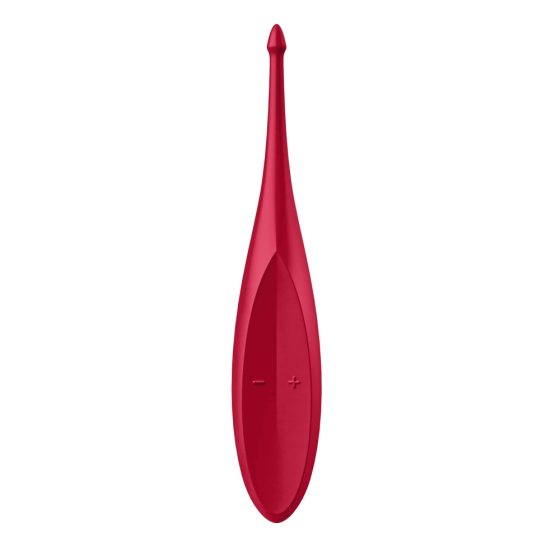Satisfyer Twirling Fun - Rechargeable, waterproof clitoral vibrator (red)