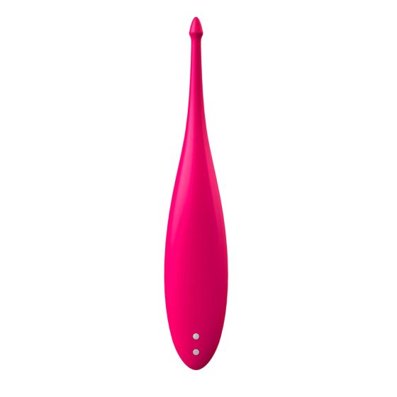 Satisfyer Twirling Fun - Rechargeable, waterproof clitoral vibrator (magenta)