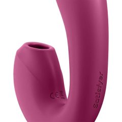 Satisfyer Sunray - Rechargeable 2in1 vibrator (red)