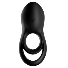   Satisfyer Legendary Duo - battery-operated, waterproof, vibrating penis ring (black)