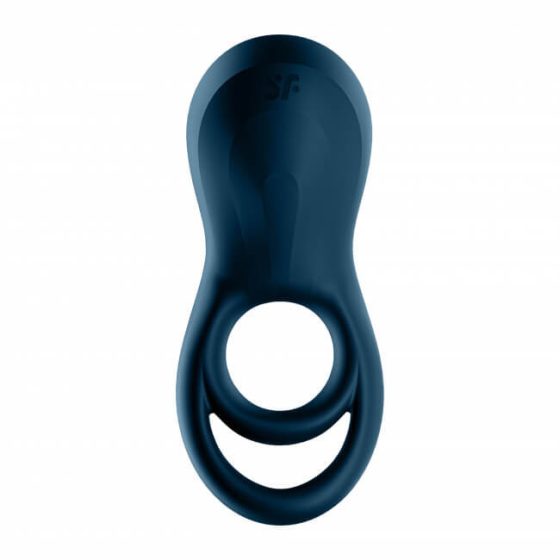 Satisfyer Epic Duo - smart, rechargeable, vibrating penis ring (black)