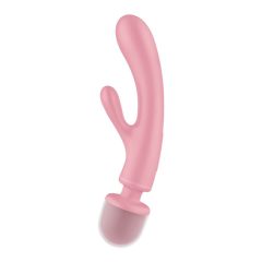   Satisfyer Triple Lover - G-spot and massaging vibrator (pink)
