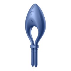   Satisfyer Bullseye - rechargeable smart vibrating penis ring (royal blue)
