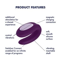   Satisfyer Partner Box 2 - rechargeable smart vibrator set (2 pieces)