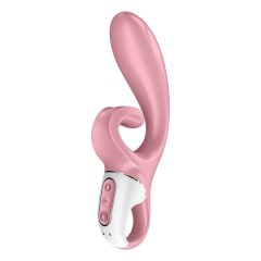   Satisfyer Hug Me - smart rechargeable vibrator with wand (pink)