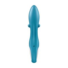   Satisfyer Embrace Me - Rechargeable Vibrator with Paddles (turquoise)