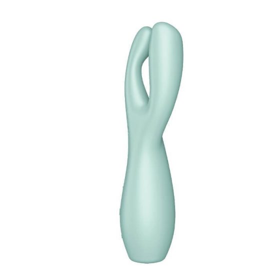 Satisfyer Threesome 3 - rechargeable clitoral vibrator (mint)
