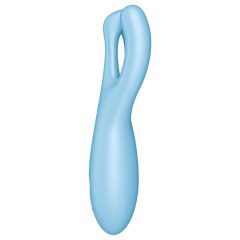   Satisfyer Threesome 4 - smart rechargeable clitoral vibrator (blue)