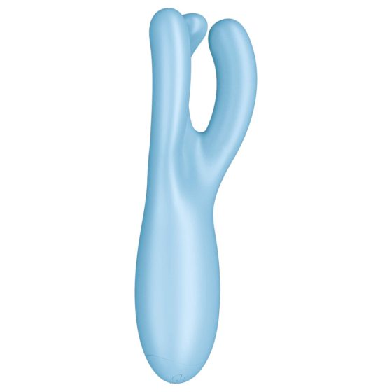 Satisfyer Threesome 4 - smart rechargeable clitoral vibrator (blue)