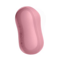   Satisfyer Cotton Candy - rechargeable air clitoral vibrator (coral)