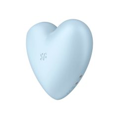   Satisfyer Cutie Heart - cordless clitoral vibrator with airwave (blue)
