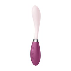   Satisfyer G-Spot Flex 3 - Rechargeable G-spot Vibrator (pink and burgundy)