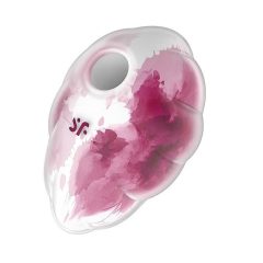   Satisfyer Cloud Dancer - rechargeable air clitoris stimulator (pink and white)