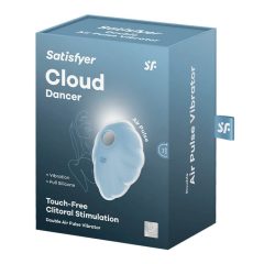   Satisfyer Cloud Dancer - rechargeable air clitoris stimulator (blue)