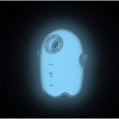   Satisfyer Glowing Ghost - Glowing Airwave Clitoral Irritator (white)