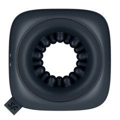   Satisfyer Ring Stroker - Rechargeable Vibrating Masturbator (Black)