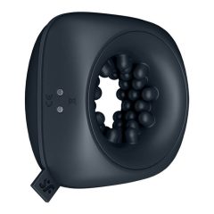   Satisfyer Ring Stroker - Rechargeable Vibrating Masturbator (Black)