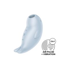   Satisfyer Seal You Soon - rechargeable, air-wave clitoris stimulator (blue)