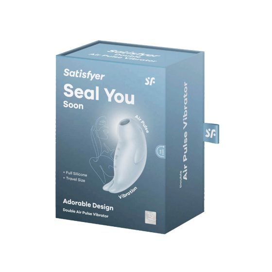 Satisfyer Seal You Soon - rechargeable, air-wave clitoris stimulator (blue)