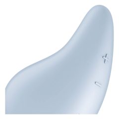   Satisfyer Dew Drop - Rechargeable, Waterproof Clitoral Vibrator (Blue)