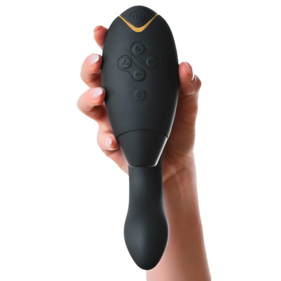Womanizer Duo 2 - waterproof G-spot vibrator and clitoris stimulator (black)
