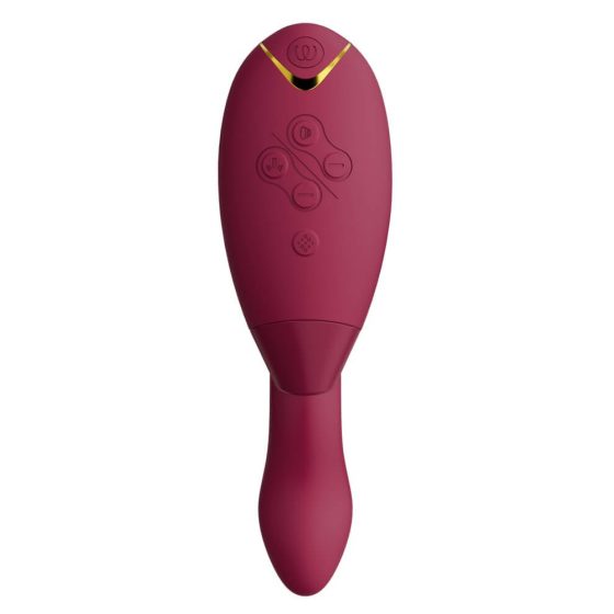 Womanizer Duo 2 - waterproof G-spot vibrator and clitoris stimulator (red)