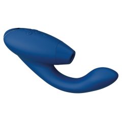   Womanizer Duo 2 - waterproof G-spot vibrator and clitoral stimulator (blue)