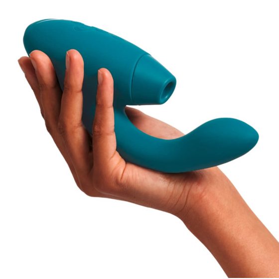 Womanizer Duo 2 - waterproof G-spot vibrator and clitoris stimulator (green)