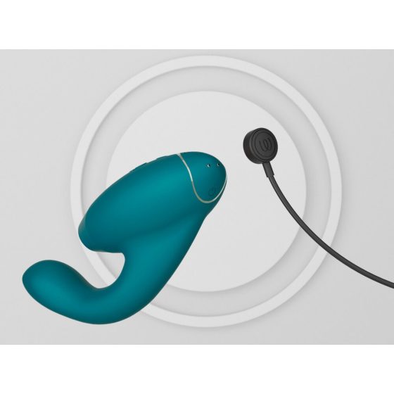 Womanizer Duo 2 - waterproof G-spot vibrator and clitoris stimulator (green)