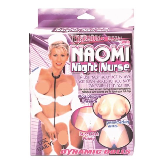 Naomi - nurse in rubber uniform