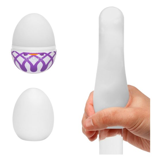 TENGA Egg Mesh - masturbation egg (6pcs)