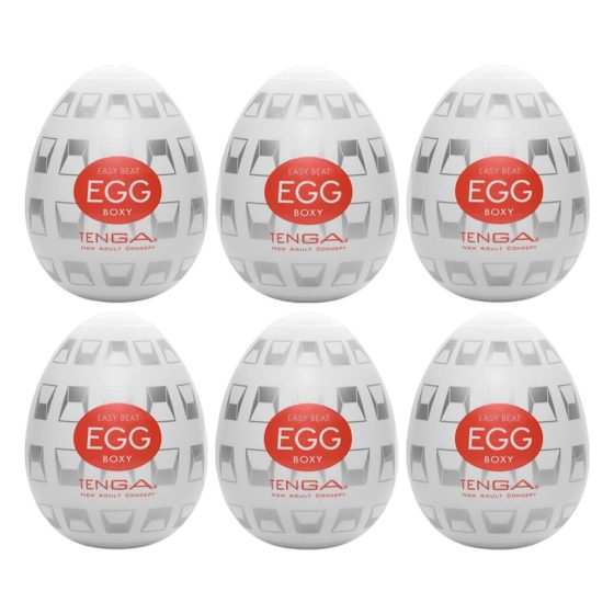 TENGA Egg Boxy - masturbation egg (6pcs)