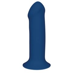 Hitsens 1 - malleable penis dildo with adhesive pads (blue)