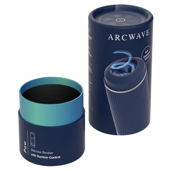Arcwave Pow - manual suction masturbator (blue)
