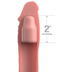 X-TENSION Elite 2 - cock ring penile sheath (natural)