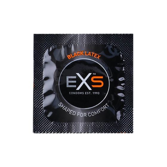 EXS Black - latex condom - black (100 pieces)