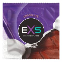   EXS Hot Chocolate - chocolate flavoured condom - black (100 pcs)