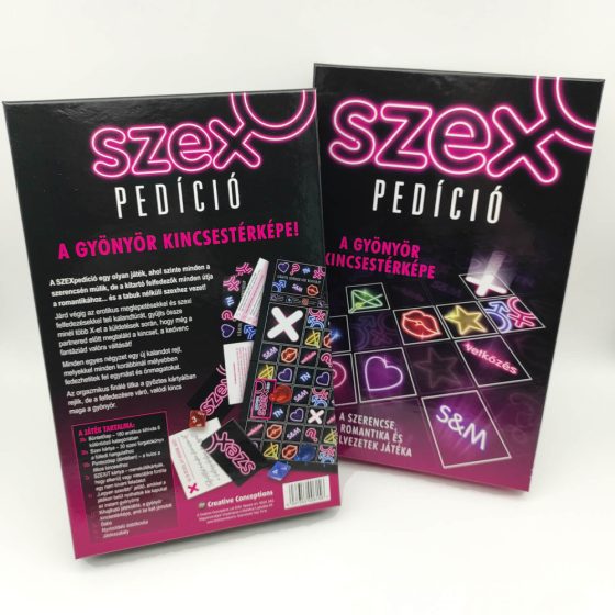 Szexpedíció - adult board game (in Hungarian)