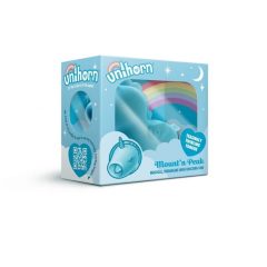   Unihorn Mount'n Peak - rechargeable, waterproof unicorn clitoris stimulator (blue)