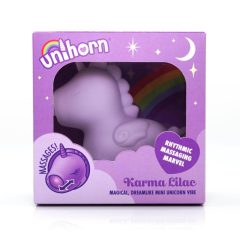   Unihorn Karma - rechargeable unicorn clitoris stimulator (purple)