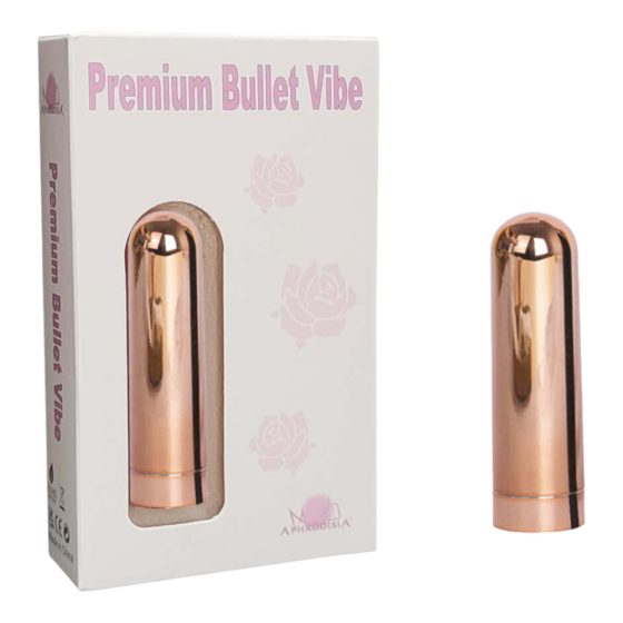 Lonely Gold - rechargeable, waterproof mini vibrator (gold)