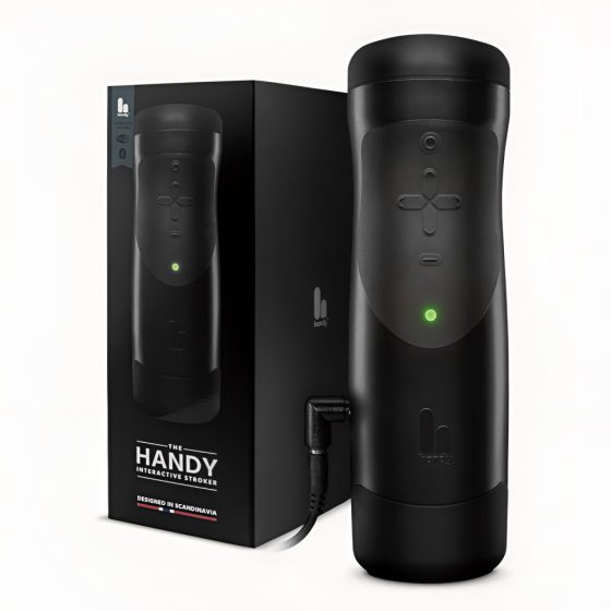 The Handy 1.1 - smart, power, VR masturbator (black)