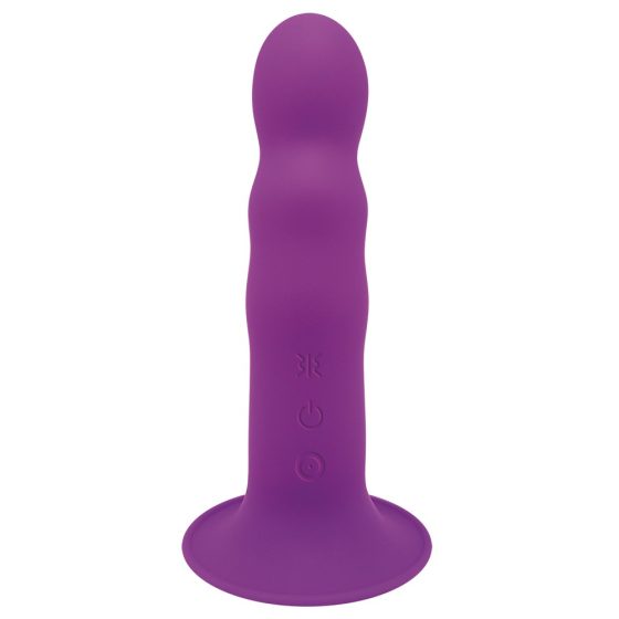 Hitsens 3 - Rechargeable, adjustable, stand-up wave vibrator (purple)