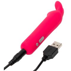   Happyrabbit Bullet - rechargeable bunny stick vibrator (pink)