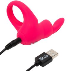 Happyrabbit Cock - vibrating penis ring (pink)