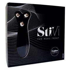   StiVi Real Treat - 3 motor massager and G-spot vibrator (black)
