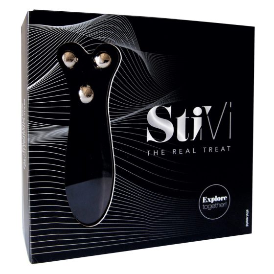 StiVi Real Treat - 3 motor massager and G-spot vibrator (black)