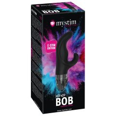   mystim Hop Hop Bob E-Stim - cordless electric vibrator with swing arm (black)
